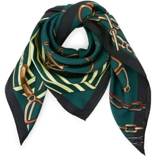 Dark Green Scarf Xc B1.04 Z27 , female, Sizes: ONE SIZE - Marc Cain - Modalova