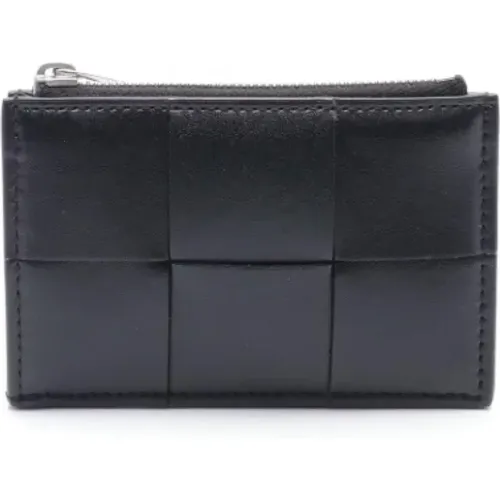 Pre-owned Leather wallets , female, Sizes: ONE SIZE - Bottega Veneta Vintage - Modalova