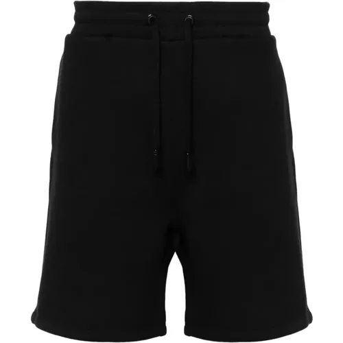 Casual Schwarze Baumwolle Polyester Shorts , Damen, Größe: XS - Ami Paris - Modalova