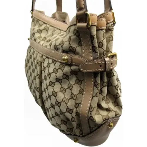 Pre-owned Canvas Gucci Shoulder Bag , female, Sizes: ONE SIZE - Gucci Vintage - Modalova