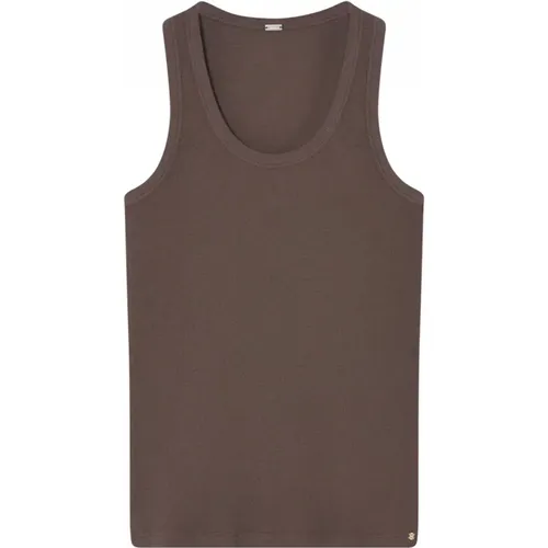 Tanktop in Schokoladenbraun , Damen, Größe: XS - Gustav - Modalova