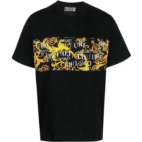 Modisches T-Shirt von , Herren, Größe: S - Versace Jeans Couture - Modalova