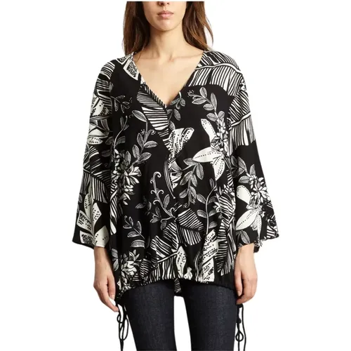 Jungle Printed V-Neck Blouse , female, Sizes: XS - See by Chloé - Modalova