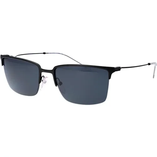 Stylish Sunglasses for Men , male, Sizes: 58 MM - Emporio Armani - Modalova