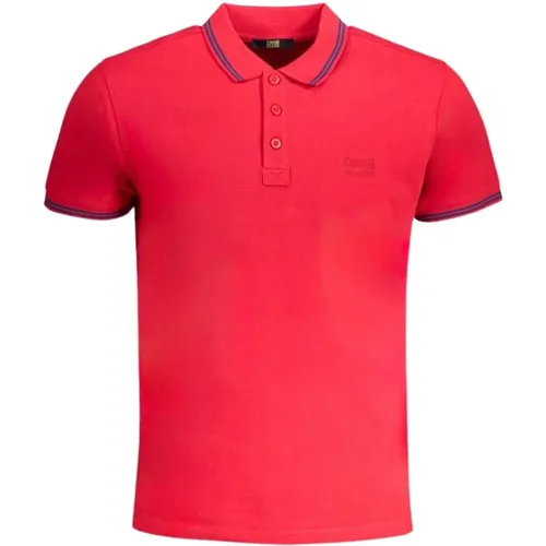 Cotton Polo Shirt with Embroidery , male, Sizes: XL, M, 2XL, L - Cavalli Class - Modalova