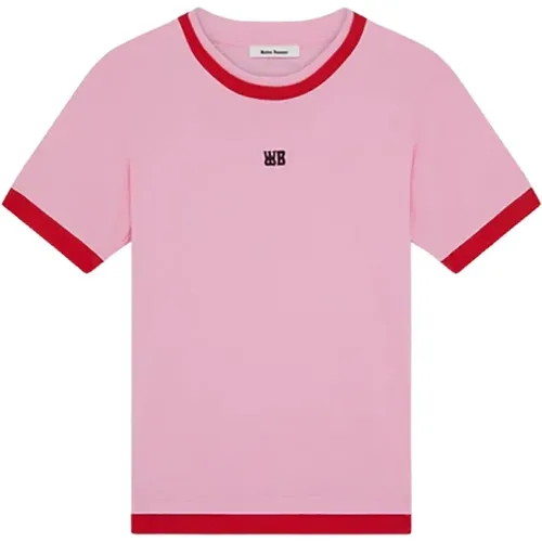 Horizon T-Shirt , female, Sizes: M, L, S - Wales Bonner - Modalova