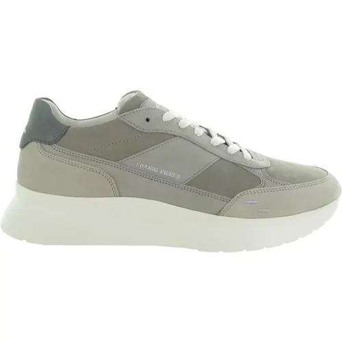 Taupe Nubuck Jet Runner Schuhe , Herren, Größe: 43 EU - Filling Pieces - Modalova