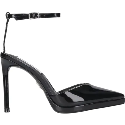 Lackleder Schnallen Sandalen , Damen, Größe: 39 EU - Steve Madden - Modalova