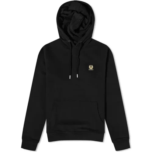 Premium Patch Popover Hoody - -S , male, Sizes: S, L, M - Belstaff - Modalova