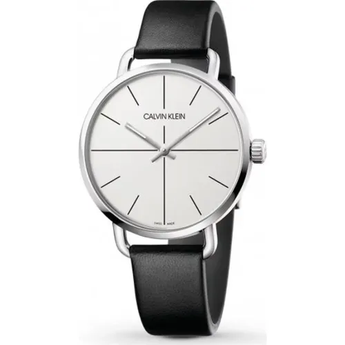 Silver Quartz Women`s Watch , female, Sizes: ONE SIZE - Calvin Klein - Modalova