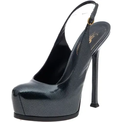 Pre-owned Leather sandals , female, Sizes: 4 UK - Yves Saint Laurent Vintage - Modalova