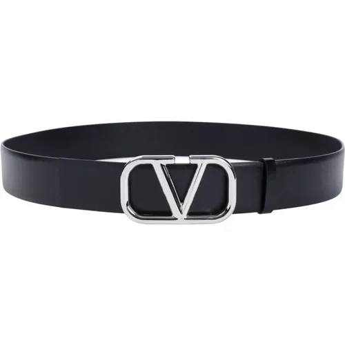 VLogo Signature Buckled Belt , male, Sizes: 100 CM, 105 CM - Valentino Garavani - Modalova