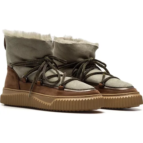 Stilvolle Damen Ankle Boots - Cortina Brown Army 1D57 , Damen, Größe: 41 EU - Voile blanche - Modalova