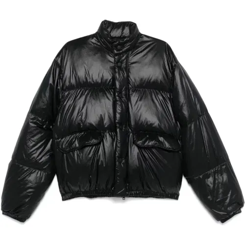 Schwarze Tech Inhale Puffa Jacke - Our Legacy - Modalova