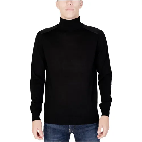 Herren Schwarze Strickwaren , Herren, Größe: 2XL - Antony Morato - Modalova