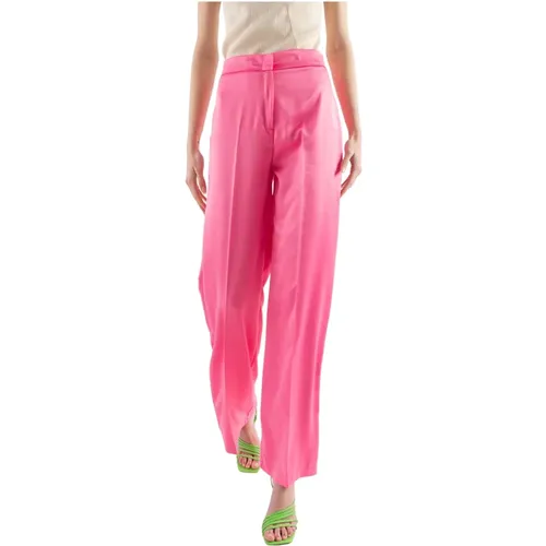 P9990035N Flared Trousers , female, Sizes: S - Imperial - Modalova