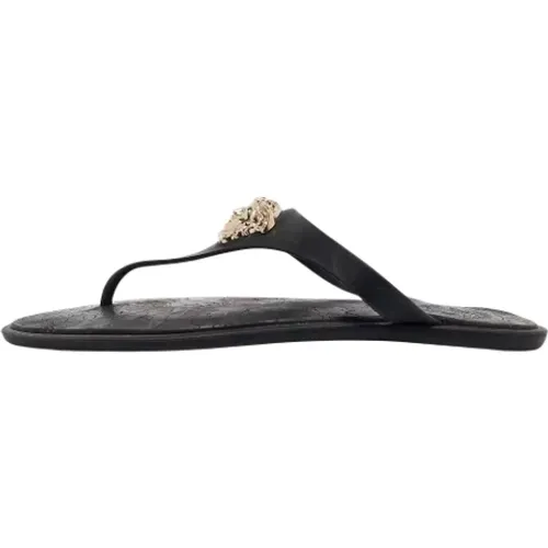 Pre-owned Rubber sandals , female, Sizes: 4 UK - Versace Pre-owned - Modalova