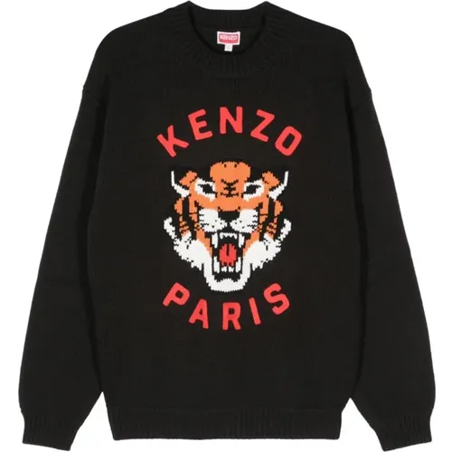 Stylish Mens Knitwear Collection , male, Sizes: XL, M, L, S - Kenzo - Modalova