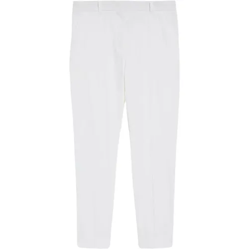 Slim-fit Trousers , female, Sizes: M, L - Max Mara Studio - Modalova