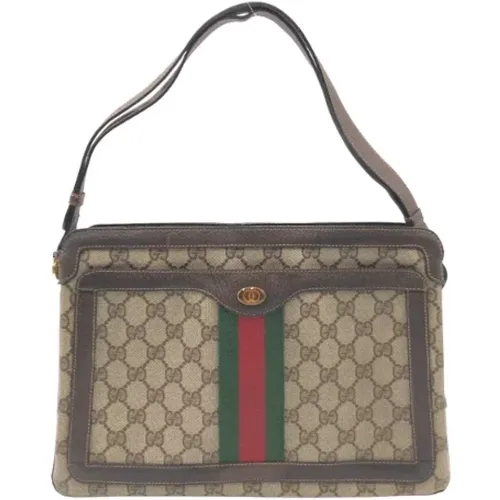 Pre-owned Canvas gucci-bags , female, Sizes: ONE SIZE - Gucci Vintage - Modalova