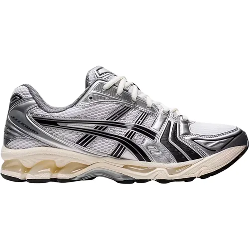 Limited Edition Gel-Kayano 14 JJJJound , male, Sizes: 8 1/2 UK, 9 1/2 UK, 4 UK, 12 UK, 2 UK, 6 1/2 UK, 5 UK, 13 UK, 11 UK, 7 1/2 UK, 3 UK, 3 1/2 UK, 1 - ASICS - Modalova