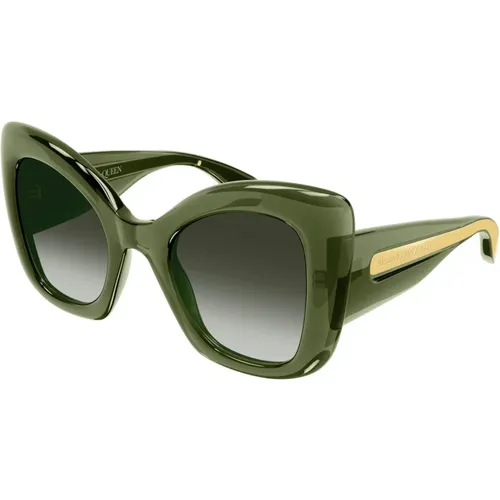 Am0402S Sunglasses , female, Sizes: 53 MM - alexander mcqueen - Modalova