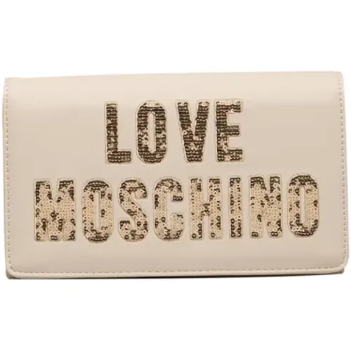 Crossbody Bags with Chain Closure , female, Sizes: ONE SIZE - Love Moschino - Modalova