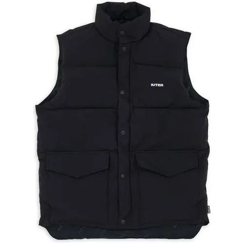 EcoDown Puff Vest Polyester , male, Sizes: S, XL - Iuter - Modalova