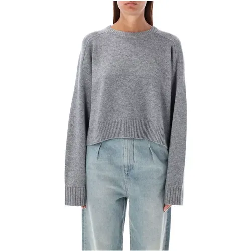 Grey Knitwear Bruzzi Sweater Aw24 , female, Sizes: M - Loulou Studio - Modalova