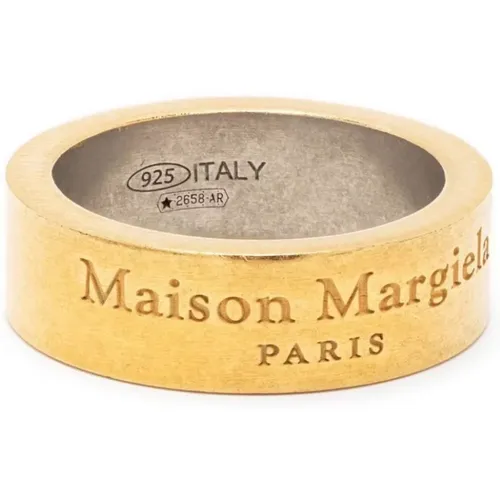 Goldener Herrenring Klassisches Modell,Rings - Maison Margiela - Modalova