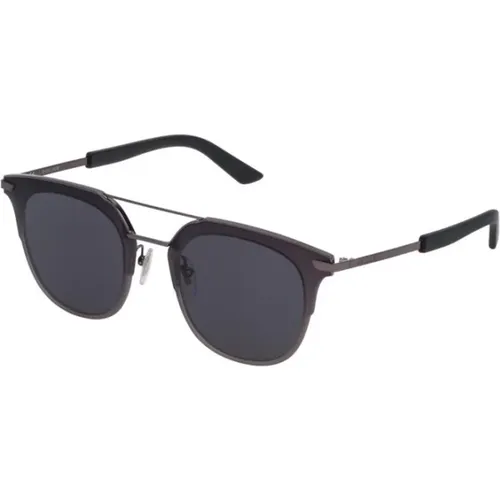 Stylish Grey Sunglasses for Men , male, Sizes: 50 MM - Police - Modalova