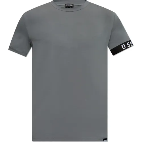 T-Shirt aus der Unterwäschelinie , Herren, Größe: L - Dsquared2 - Modalova