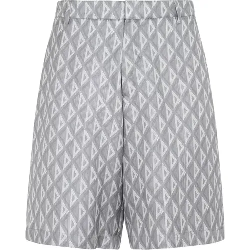 Grey Silk Pants Aw23 , male, Sizes: M - Dior - Modalova