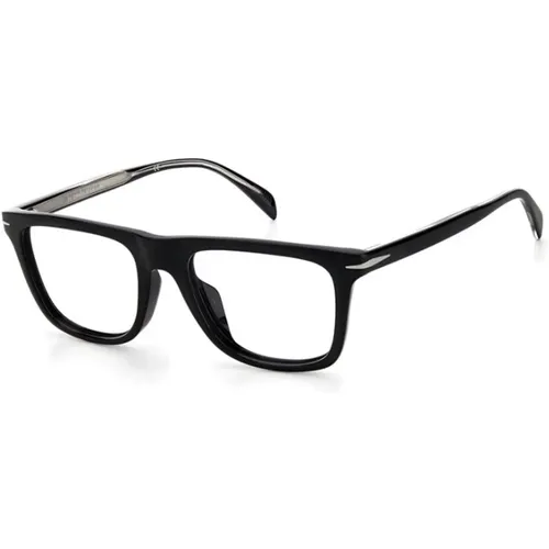 Blaue Elegante Brille für Stil-Upgrade , unisex, Größe: 53 MM - Eyewear by David Beckham - Modalova