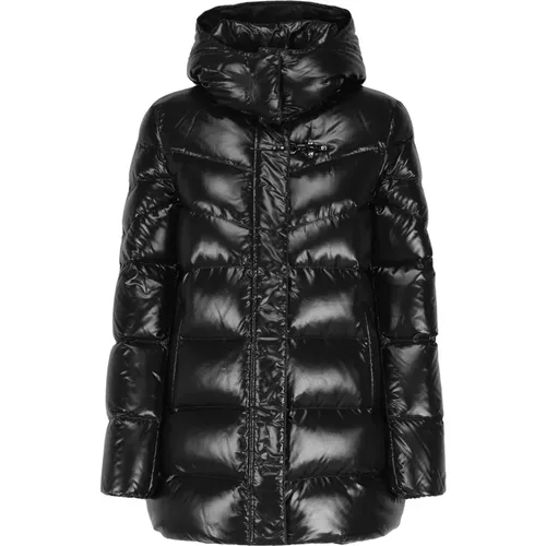 Cotton Blend Coat , female, Sizes: L - Fay - Modalova