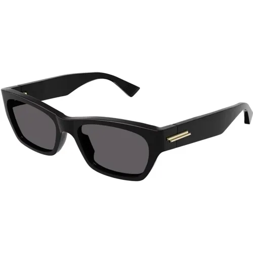 Grey Sunglasses , unisex, Sizes: 55 MM - Bottega Veneta - Modalova