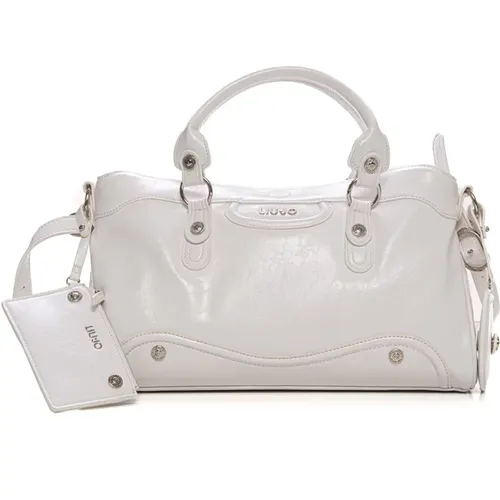 Satchel Handtasche mit Multifunktionstaschen,Ecs m satchel handbag,Satchel-Handtasche mit Multifunktionstaschen - Liu Jo - Modalova