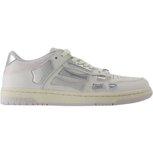 Metallic Low Top Sneakers , female, Sizes: 4 UK, 5 UK, 3 UK - Amiri - Modalova