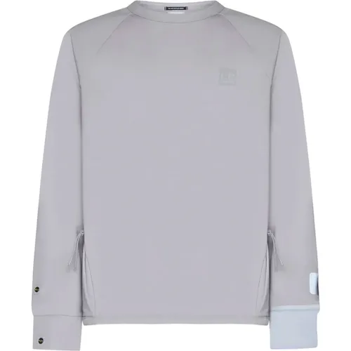 Metropolis Sweater with Appliqué Logo , male, Sizes: M, XL, L - C.P. Company - Modalova