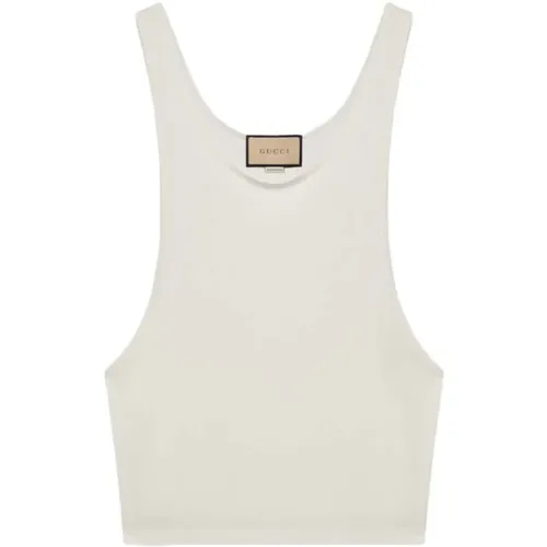 Casual Cotton Tee Shirt , male, Sizes: M, L - Gucci - Modalova