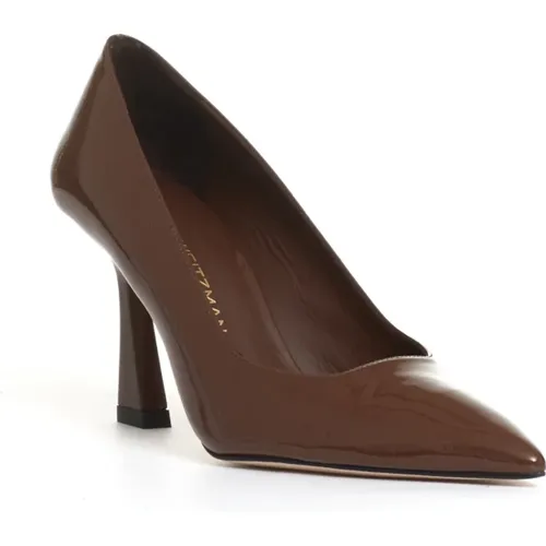 Patent Leather Pump Shoes , female, Sizes: 3 1/2 UK, 4 1/2 UK, 3 UK, 5 1/2 UK, 7 UK - Stuart Weitzman - Modalova