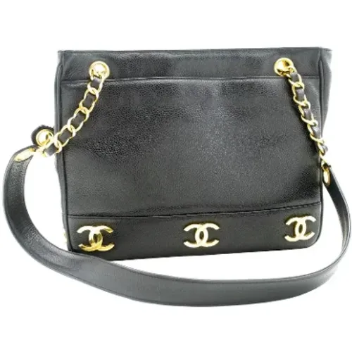 Pre-owned Leather chanel-bags , female, Sizes: ONE SIZE - Chanel Vintage - Modalova