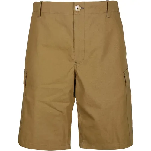 Cargo Workwear Shorts in Tabac , male, Sizes: L, XL, 2XL - Kenzo - Modalova