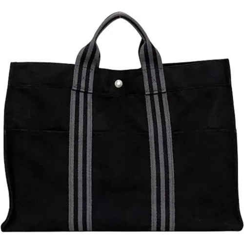 Pre-owned Canvas totes , unisex, Sizes: ONE SIZE - Hermès Vintage - Modalova