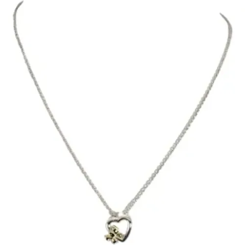 Pre-owned Yellow Gold necklaces , female, Sizes: ONE SIZE - Tiffany & Co. Pre-owned - Modalova