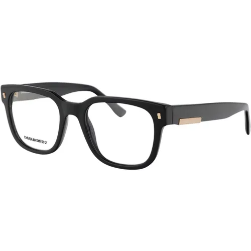 Stylish Optical Glasses D2 0074 , male, Sizes: 52 MM - Dsquared2 - Modalova