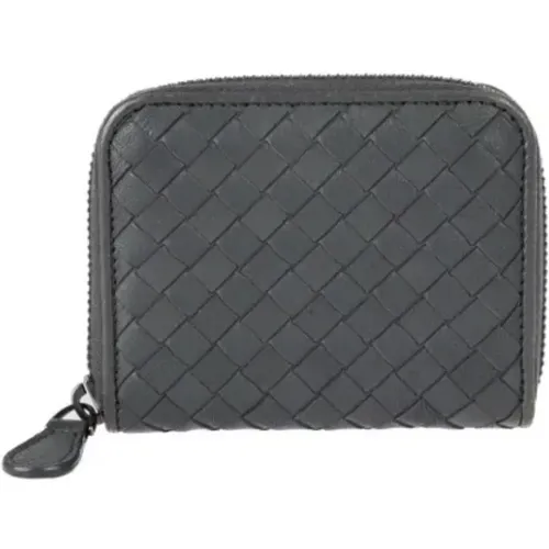 Pre-owned Leather wallets , female, Sizes: ONE SIZE - Bottega Veneta Vintage - Modalova