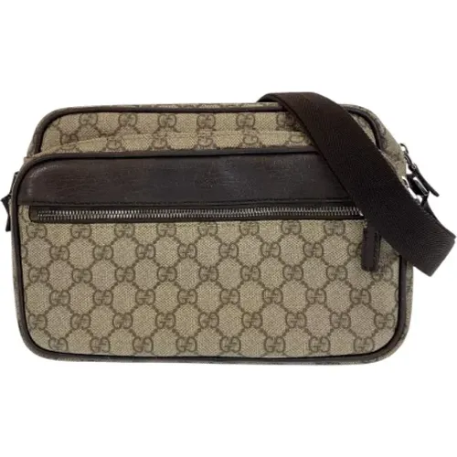 Pre-owned Canvas crossbody-bags , female, Sizes: ONE SIZE - Gucci Vintage - Modalova