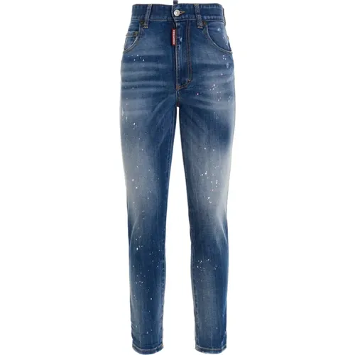 Cut Twiggy Jeans , female, Sizes: XS - Dsquared2 - Modalova