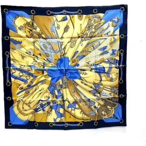 Pre-owned Silk scarves , female, Sizes: ONE SIZE - Hermès Vintage - Modalova